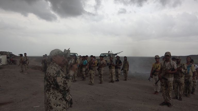 جنود المقاومة الوطنية في الساحل الغربي