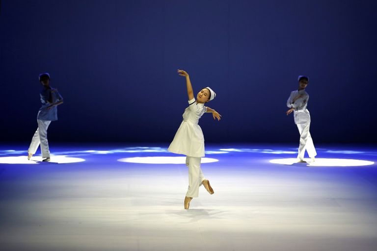 أحد عروض الأزياء في أسبوع الموضة الصيني