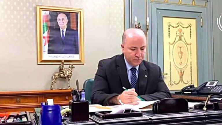 رئيس الوزراء الجزائري الجديد أيمن بن عبد الرحمن
