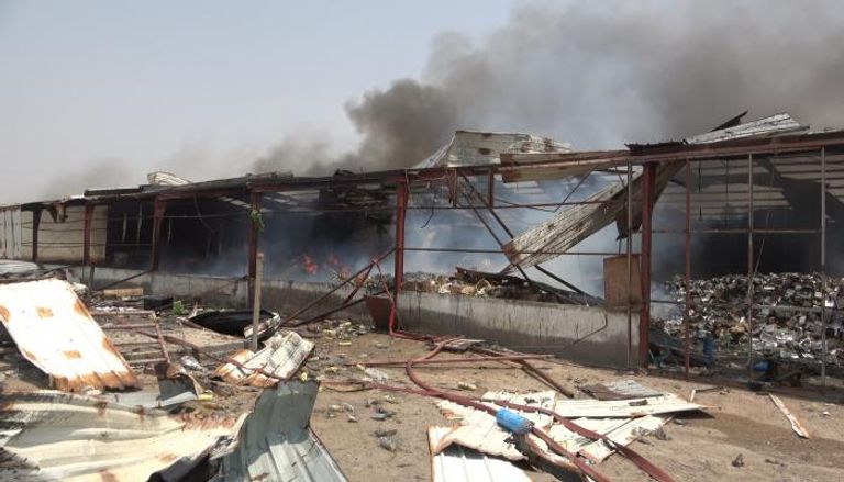 ميناء المخا بعد الهجوم الحوثي