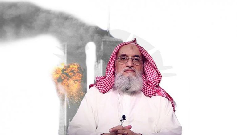 أيمن الظواهري في ظهوره الأخير عبر فيديو على الانترنت
