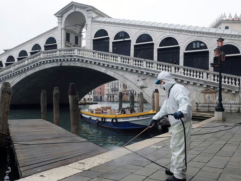 إصابات جديدة في إيطاليا