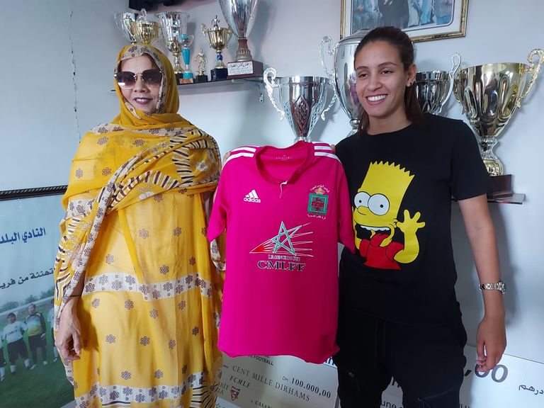 رباب عيلال لاعبة كرة قدم سابقة تدخل البرلمان المغربي