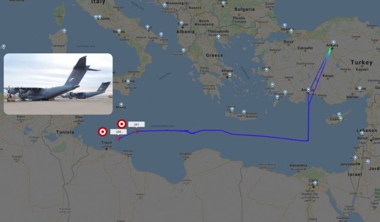 طائرة شحن عسكري تركية - أرشيفية