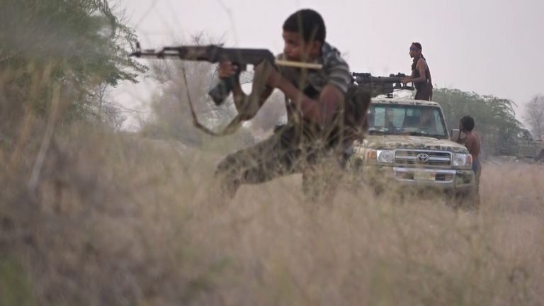 جنود من القوات المشتركة في الحديدة