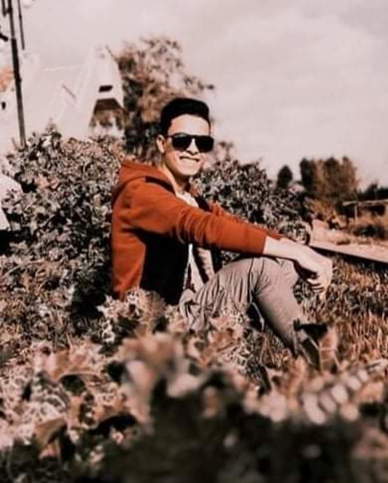 مصري يرسم بالنار في 6 ساعات 