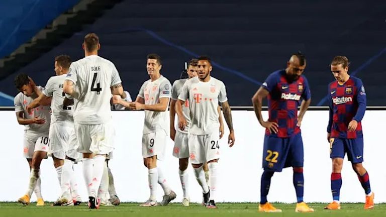 برشلونة وبايرن ميونخ