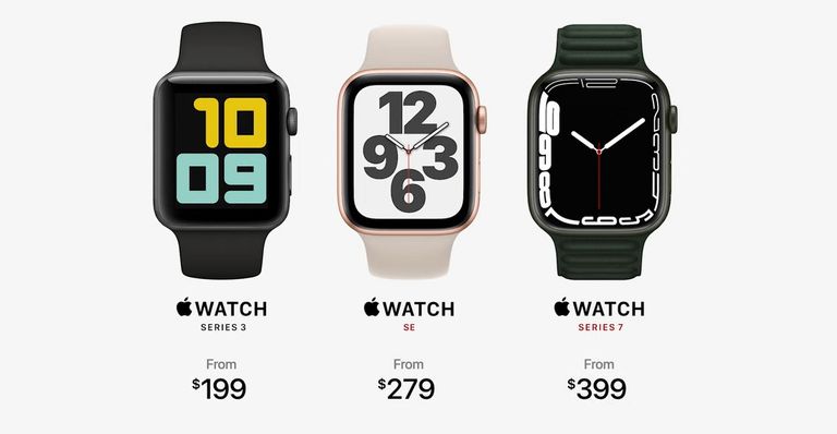 أشكال ساعات أبل الذكية Apple Watch Series 7