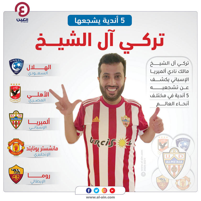 الأندية التي يشجعها تركي آل الشيخ فريق النصر السعودي