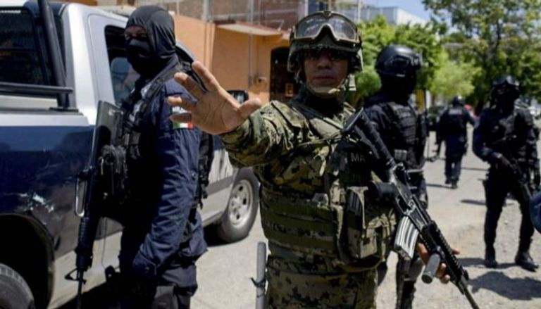 انتشار لرجال من الجيش والشرطة المكسيكية بالشوارع - أرشيفية
