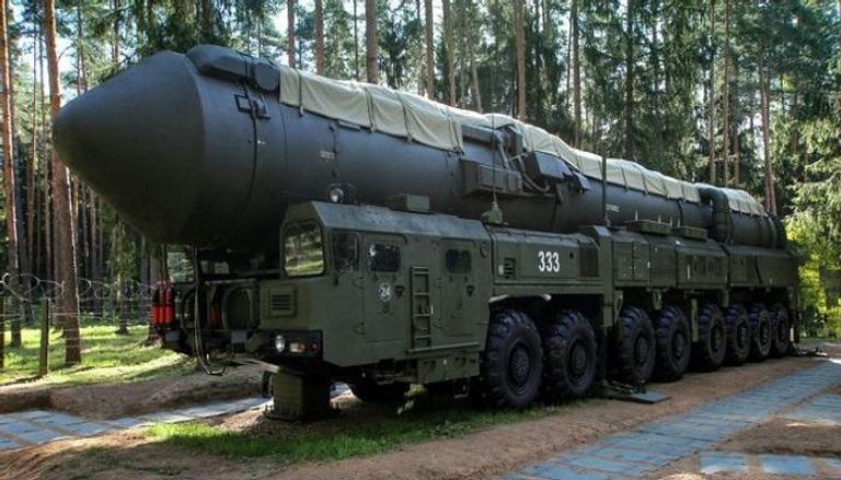 صاروخ روسي يخضع لإجراء تجربة 