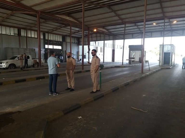 معبر رأس جدير الحدودي بين تونس وليبيا