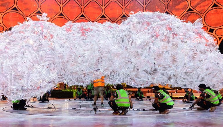 بروفات حفل افتتاح إكسبو 2020 دبي بروفات حفل افتتاح إكسبو 2020 دبي