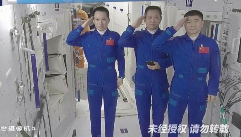 رواد محطة الفضاء الصينية