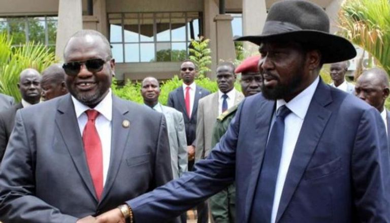 رئيس جنوب السودان سلفاكير ونائبه مشار - أرشيفية