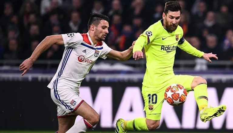 ليونيل ميسي ضد ليون