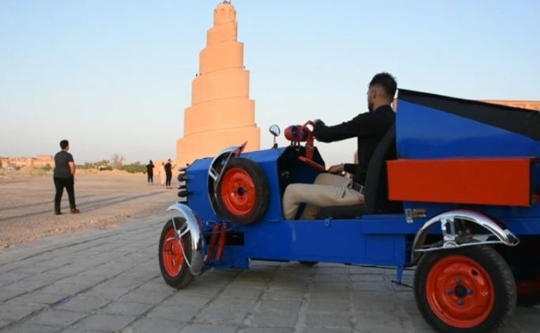 سيارة من ابتكار شاب عراقي تعمل بلا وقود
