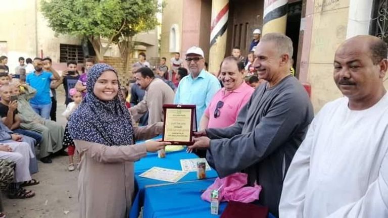 الطالبة المصرية ياسمين شندي