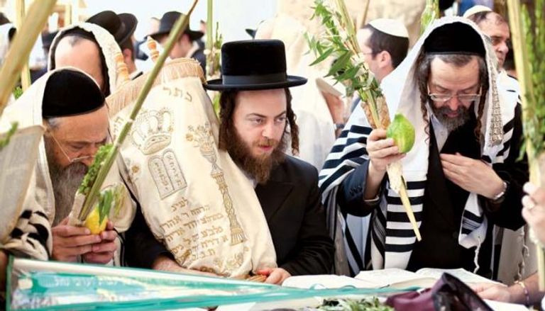 احتفال اليهود بعيد العرش - أرشيفية