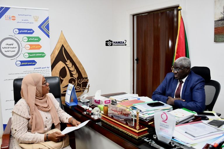  وزير التنمية الاجتماعية السوداني أحمد آدم بخيت