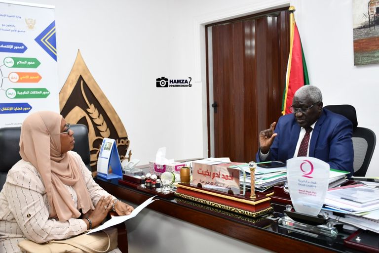  وزير التنمية الاجتماعية السوداني أحمد آدم بخيت