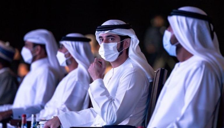  الشيخ حمدان بن محمد بن راشد آل مكتوم ولي عهد دبي خلال فعاليات غازتك 2021 