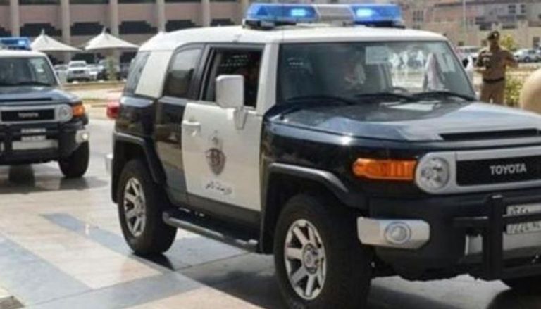 سيارة تابعة للشرطة السعودية