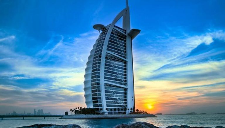 برج العرب في دبي - أرشيفية