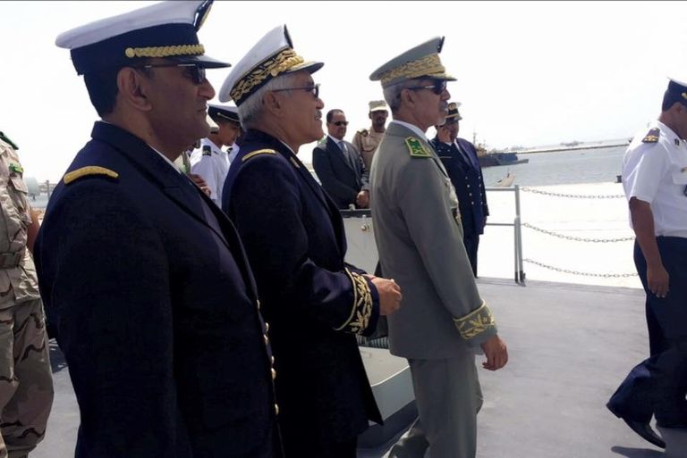 جانب من المشاركين بالمناورات