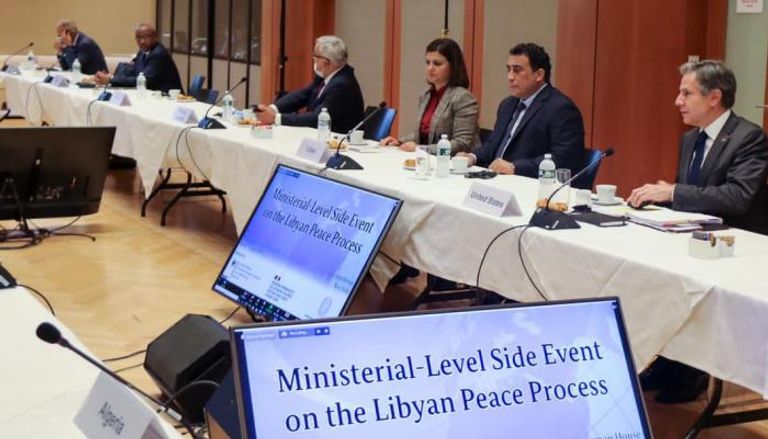  جانب من اجتماع مبادرة السلام الليبية في نيويورك