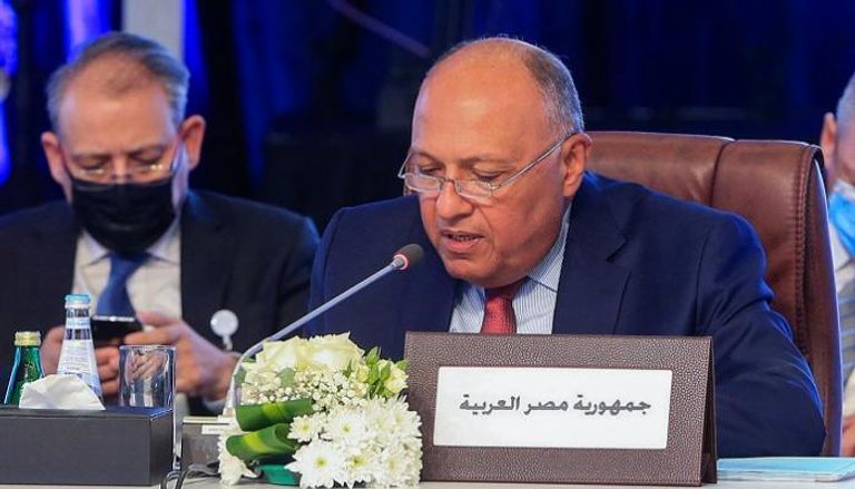 وزير الخارجية المصري سامح شكري- أ.ف.ب