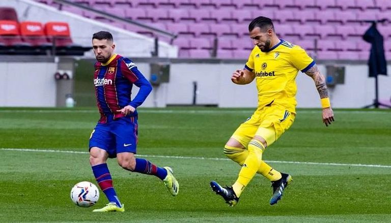 قادش ضد برشلونة