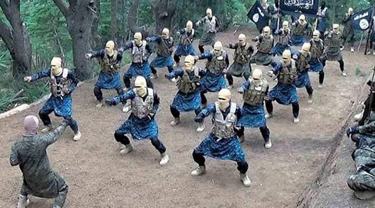 أحد معسكرات تنظيم داعش الإرهابي في أفغانستان- أرشيفية