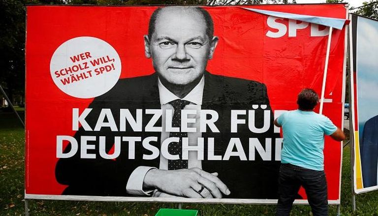 لافتات الانتخابات الألمانية في مدينة بون 