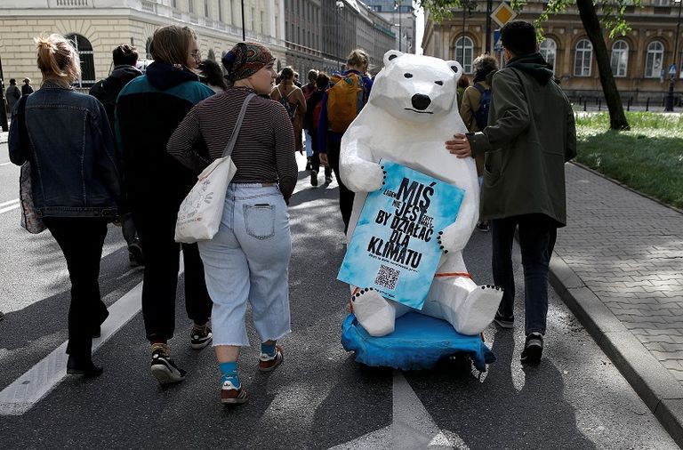 فعالية ضمن إضراب المناخ العالمي في برلين