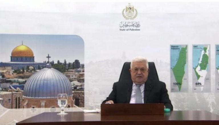 جانب من كلمة الرئيس الفلسطيني أمام الأمم المتحدة