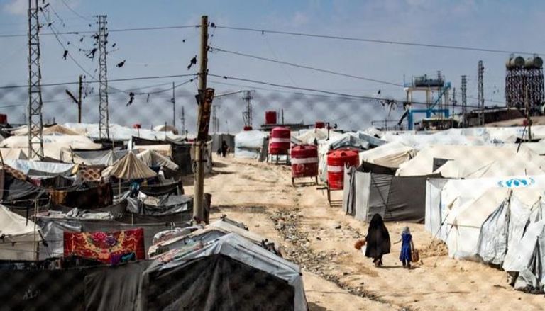 مخيمات لاجئين سوريين في لبنان.