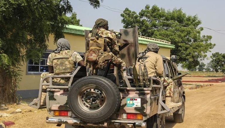 عناصر من الجيش النيجيري 