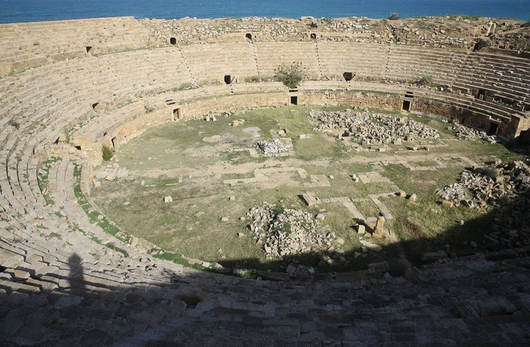 آثار لبدة الليبية