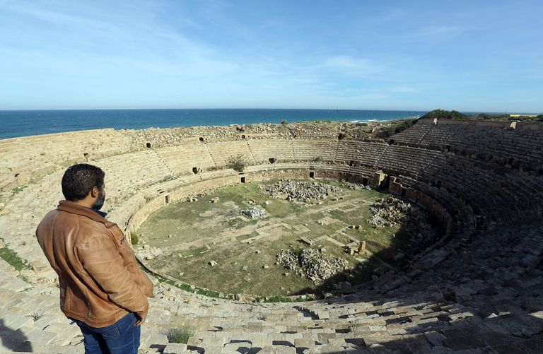 آثار لبدة الليبية