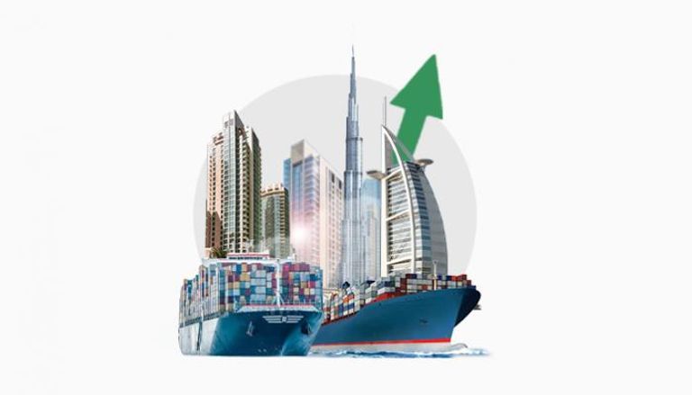 قفزة كبيرة في تجارة دبي غير النفطية