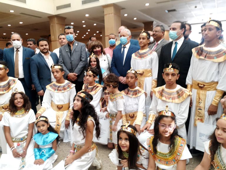 طريق الكباش في الأقصر 