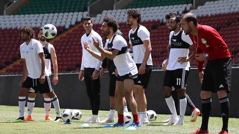 صورة أرشيفية لمنتخب مصر اتحاد الكرة المصري