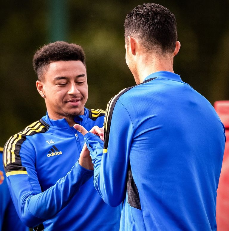 كريستيانو رونالدو ولينجارد في مانشستر يونايتد