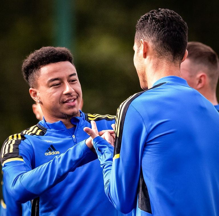 كريستيانو رونالدو ولينجارد في مانشستر يونايتد