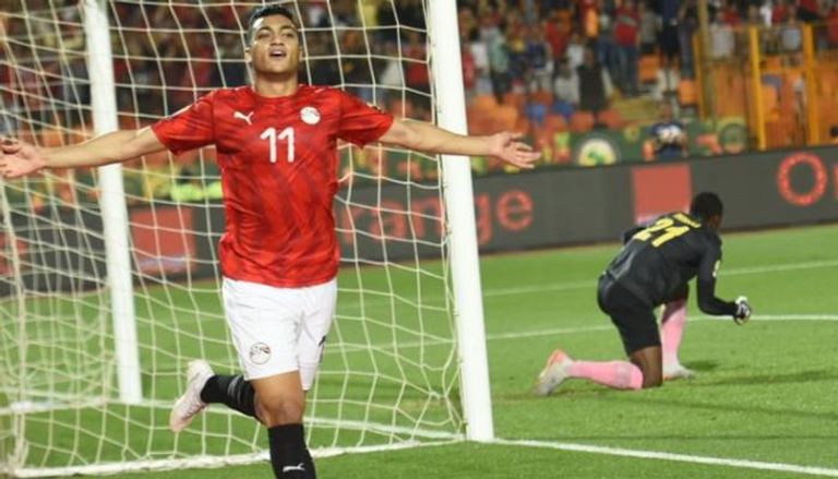 مصطفى محمد لاعب منتخب مصر