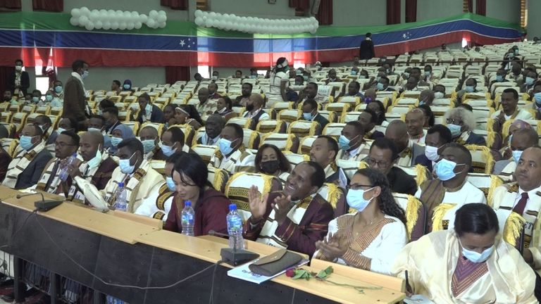 جانب من احتفال إثيوبيا بيوم السياحة 