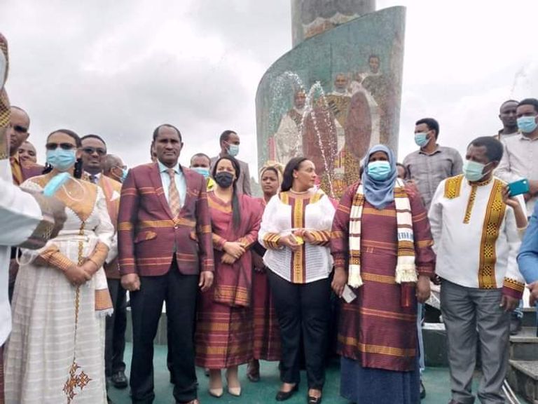 جانب من احتفال إثيوبيا بيوم السياحة 