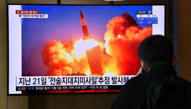 تجربة صاروخية سابقة لكوريا الشمالية - أ.ف.ب