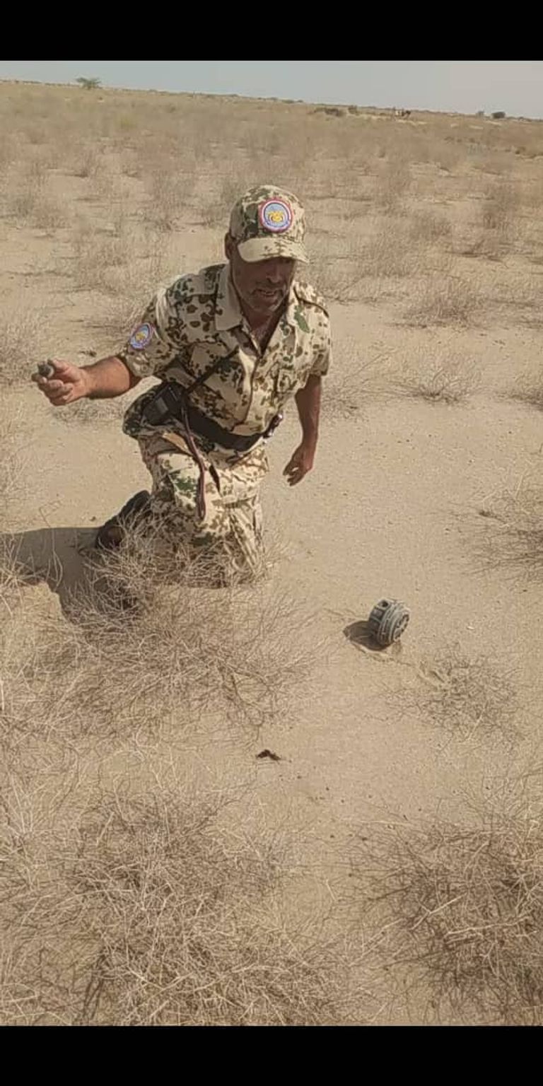 ألغام زرعتها مليشيات الحوثي الانقلابية غربي اليمن